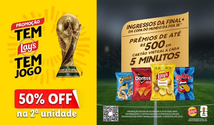 Salgadinhos Pepsico 27 a 03/06